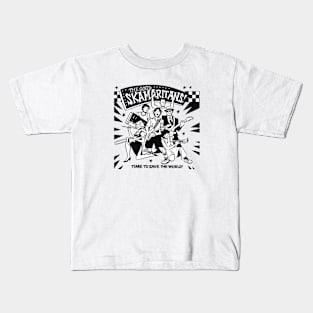 The Good Skamaritans Time To Save The World Kids T-Shirt